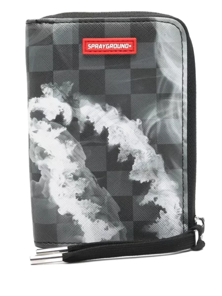 Portofel Sprayground cu imagine gri