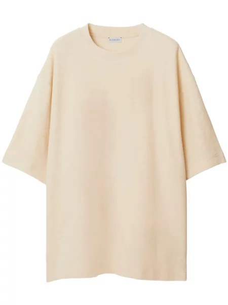 Tricou Burberry din jacard cu autograf