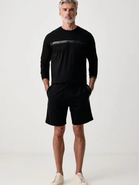 BOSS Hanorac Authentic negru