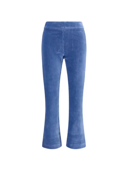 Decupat pantaloni Avenue Montaigne evazate albastru