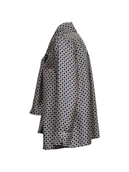 Cămașă 's Max Mara cu imagine cu imprimeu geometric albastru