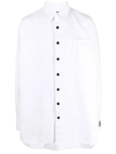 Cămașă Raf Simons lungă alb