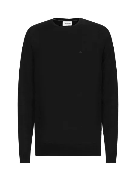 Calvin Klein de lână pulover | negru