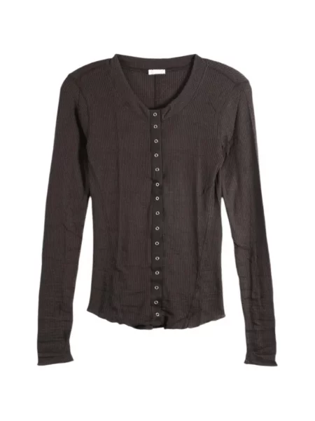 Cardigan Free People tricotate maro