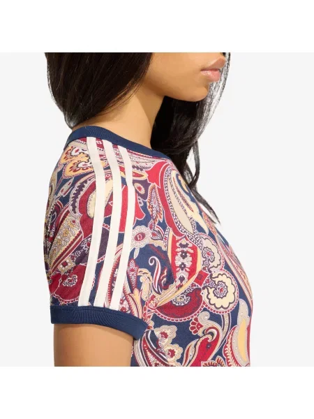 T-shirt adidas Liberty London Cali T-Shirt Multicolor/ Night Indigo/ Sand Strata S κόκκινο
