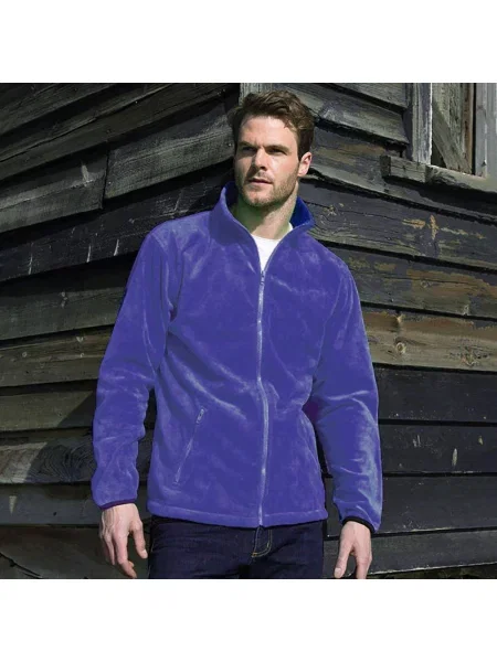 Kurtka Polarowa Fashion Fit fioletowa
