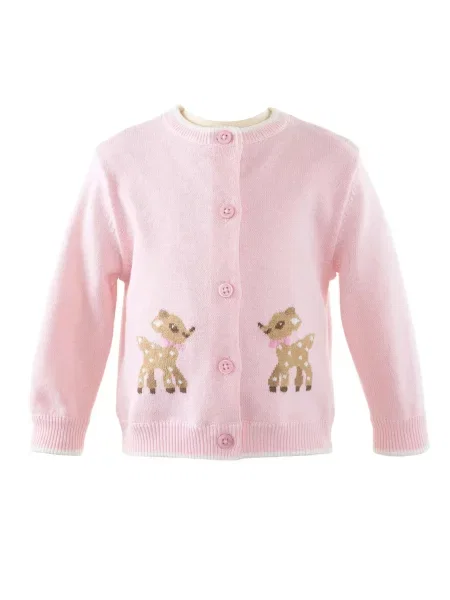 Дитячий Кардиган Rachel Riley Pink Fawn рожевий