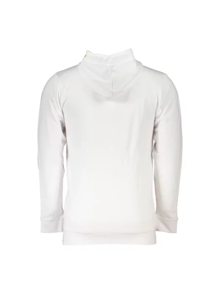 Bluza z kapturem Cavalli Class z kapturem biała