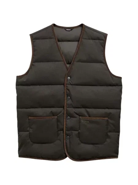Matlasat vestă Barbour verde