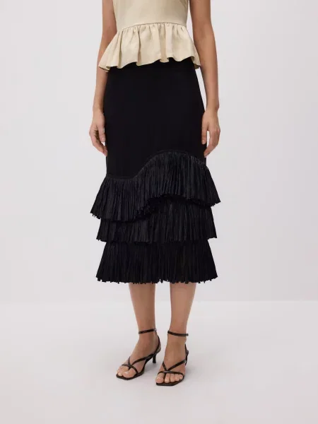 Юбка Reserved черная