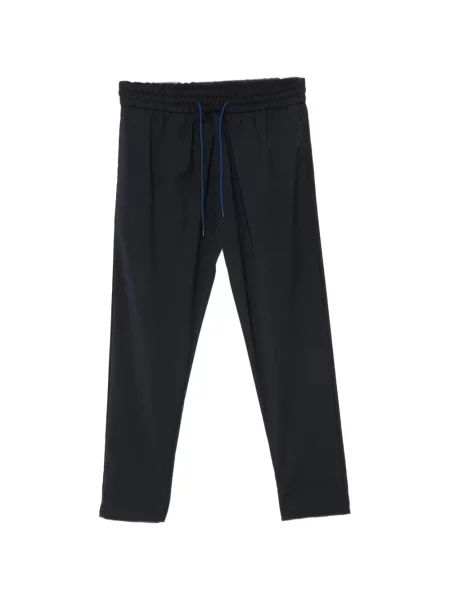 Pantaloni Dondup alergare cu cordon albastru