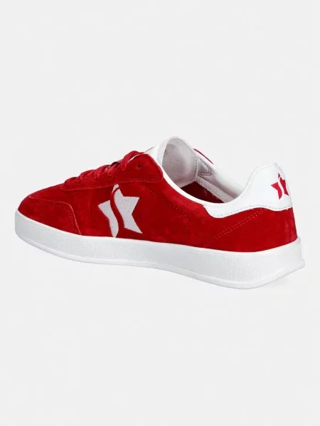 Skechers ACADEMY-COURT CHARM női nubuk sportcipő piros