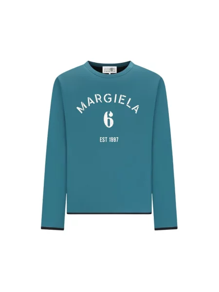 Maison Margiela longsleeve niebieska