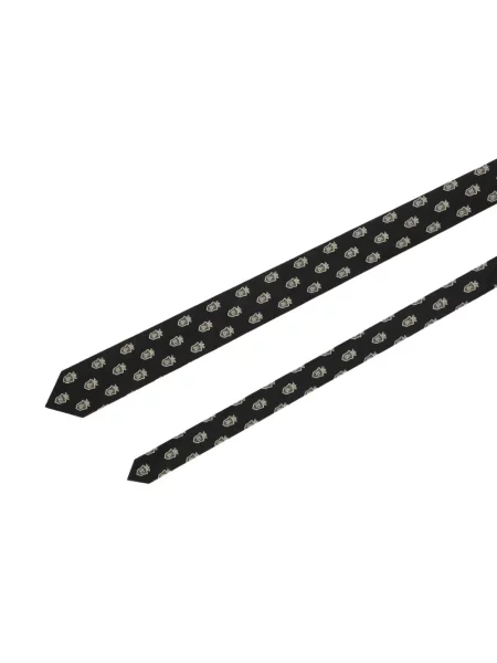 Cravată Dolce & Gabbana de mătase negru