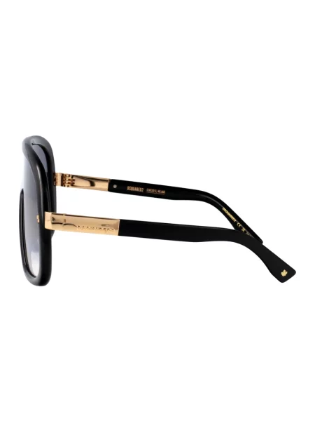 Okulary przeciwsłoneczne Dsquared2 czarne