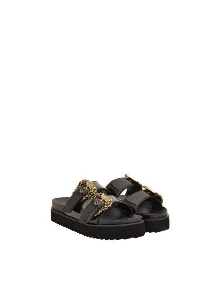 Versace Jeans Couture Klapki czarny