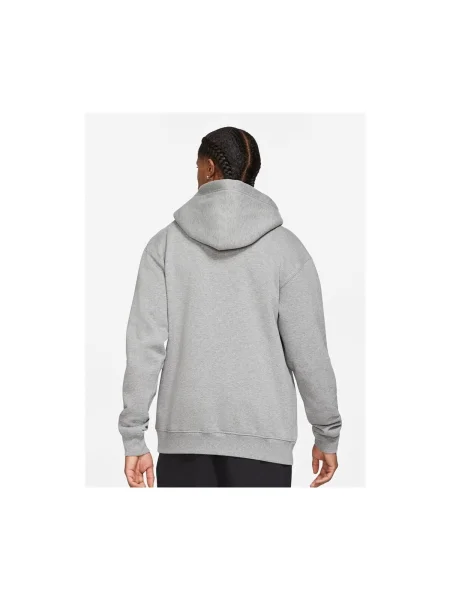 Fleece fleece melegítő felső Nike szürke