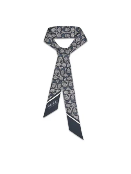 Coach Šal Tamnoplava bijela