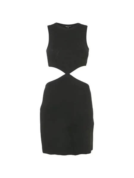 Rochie mini Maje tricotate negru