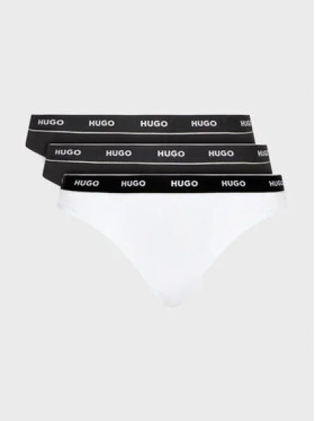 HUGO Set de bikini﻿ Triplet Stripe Colorat