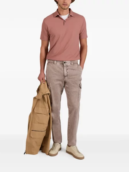 Cu centură pantaloni cargo Incotex