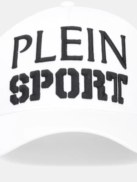 Czapka z daszkiem Plein Sport biała