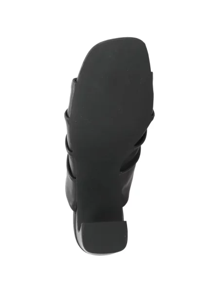 Papuci tip mules Ash din piele negru