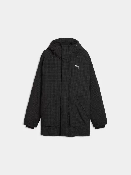 Пуховик PUMA Protective Down Parka M комбінований верх чорний