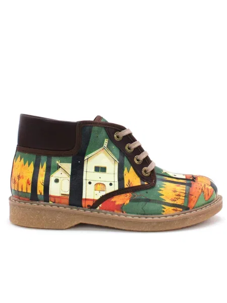 Goby Cizme glezne Goby lace up ankle shoes mai multe culori