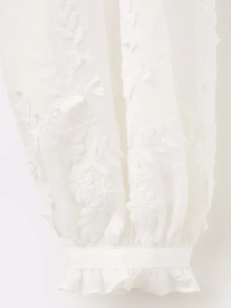 Блуза MANGO білий