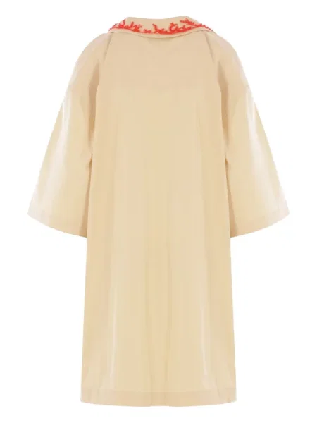 Rochie Fendi cu broderie de costum galben