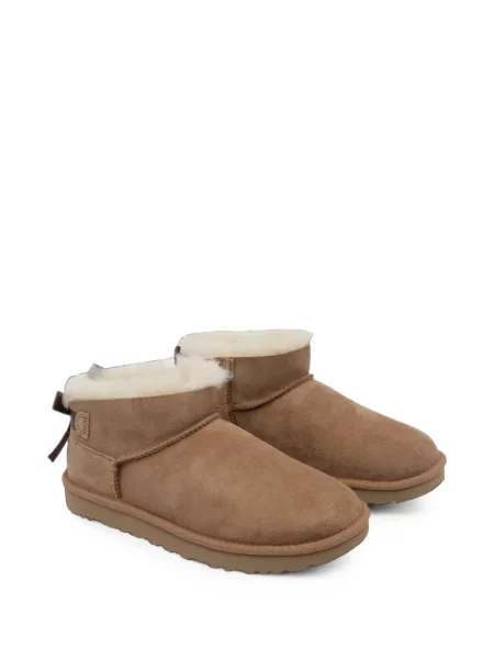 Botine Ugg din piele de căprioară maro