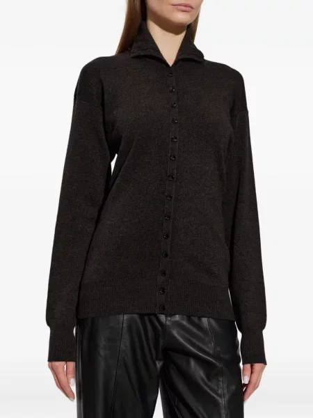 Cardigan Lemaire de lână maro