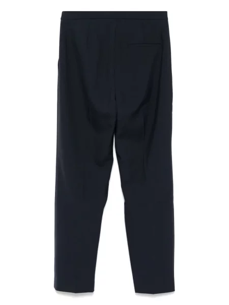 Cropp pantaloni Theory albastru