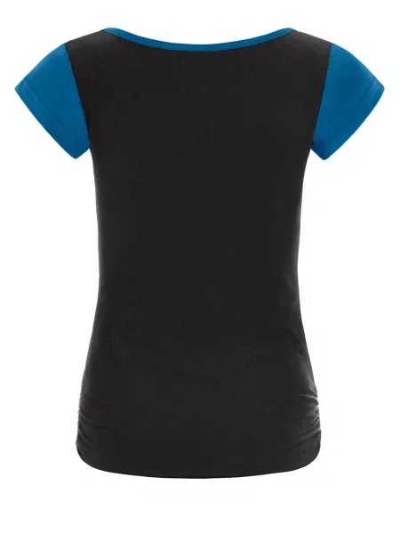 Winshape Tricou funcțional cyan negru