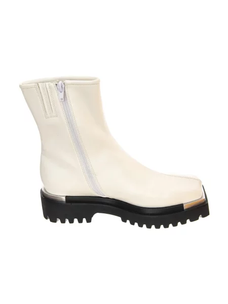 Sztyblety Jeffrey Campbell skórzane białe