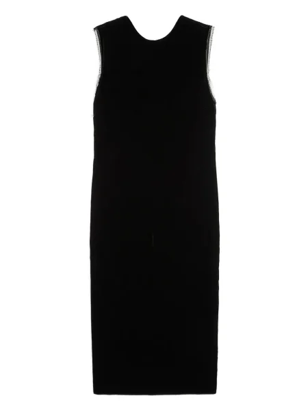 Rochie midi Ports 1961 fără mâneci până la genunchi de costum negru