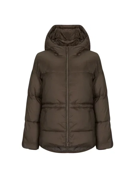 Geacă Guess cu glugă maro