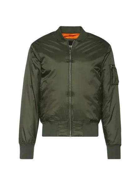 Urban Classics Přechodná bunda olivová šedá