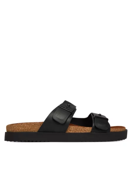 TOMMY HILFIGER Šlepetės juoda