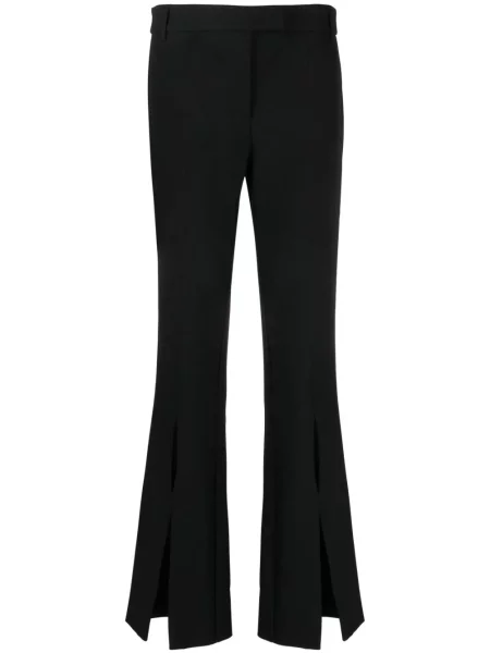 Pantaloni Versace Jeans Couture evazate cu autograf negru