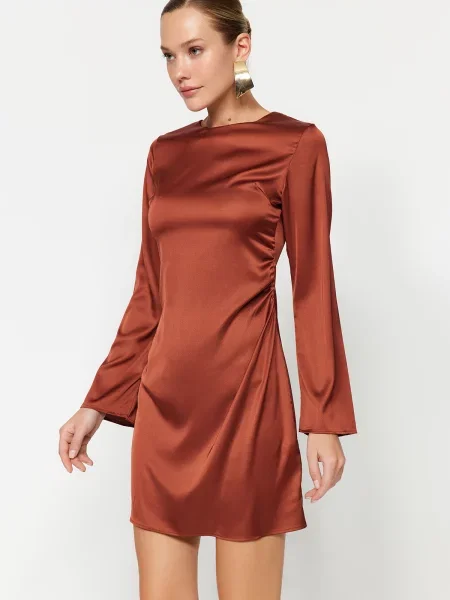 Rochie mini Trendyol maro