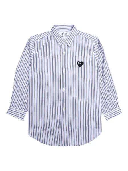 Koszula dziecięca Comme Des Garcons Play niebieska