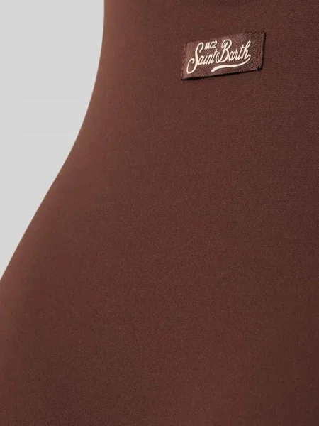 Kostium kąpielowy z detalem z logo model CASSANDRA' Mc2 Saint Barth