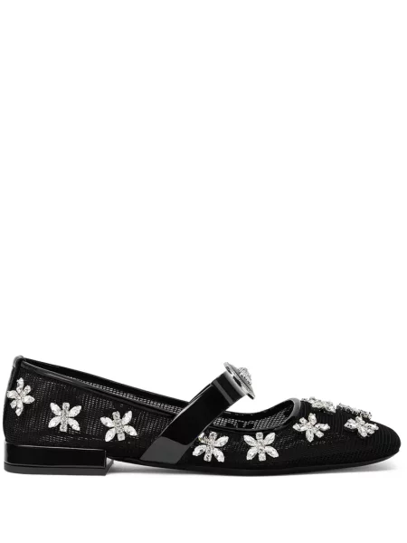 Balerini Versace de cristal negru