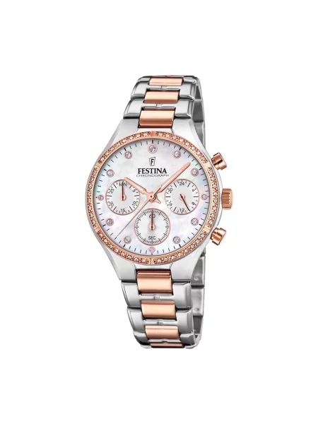 FESTINA Analogové hodinky Chronograph BOYFRIEND COLLECTION' bílá