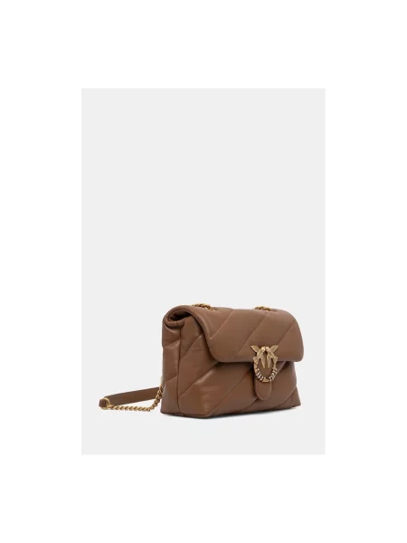 Crossbody kabelka Pinko hnedá