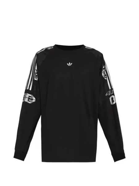 Lung tricou Adidas cu mâneci lungi negru