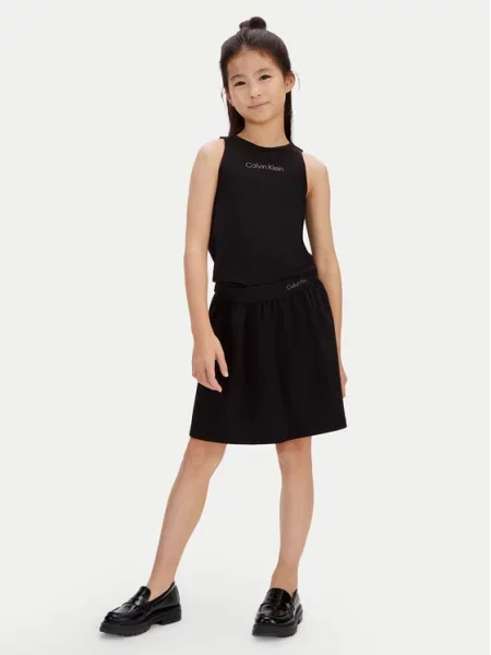 Calvin Klein Spódnica Punto Milano czarny