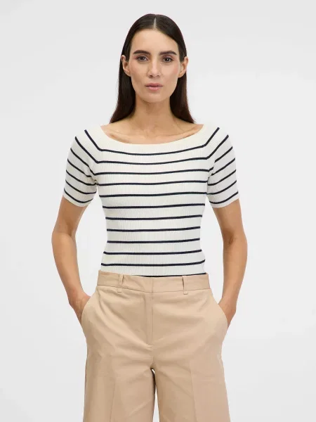 Футболка Orsay віскоза/поліамід білий